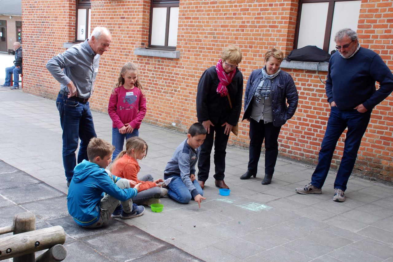 Grootoudernamiddag in het 3de leerjaar